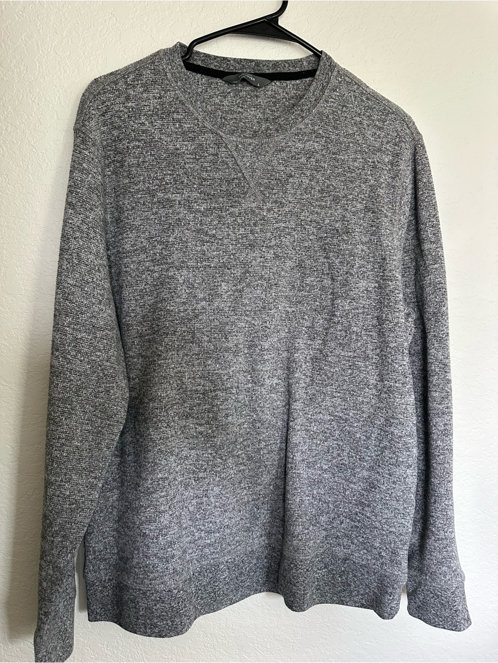 Classic Gray Crewneck Sweater - Men's Everyday Knit